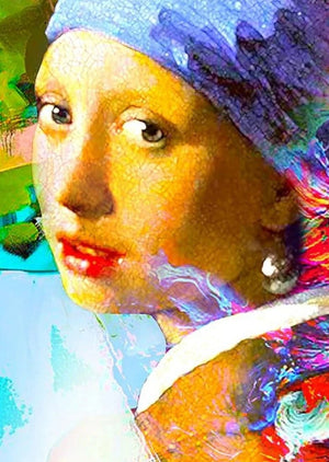 Girl With A Pearl Earring - Dganit Blechner
